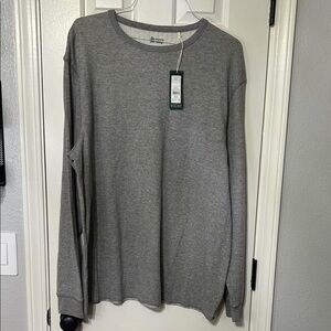 Alpine Design Men's Gray Long Sleeve Tee